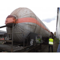 Gastank, Wagons, tank wagons, storage CO2, gas